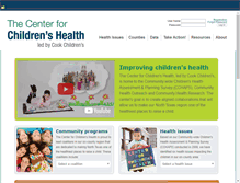 Tablet Screenshot of centerforchildrenshealth.org